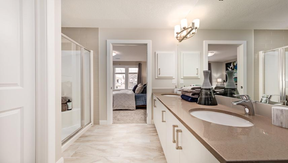 Maters ensuite in the Concord by Broadview Homes